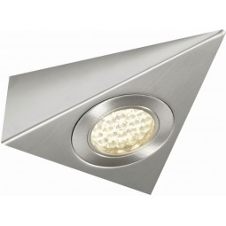 Lumiere LED Triangle Light, Stainless Steel Pack Of 3