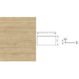 886mm back & base set  for use with Wardrobe Lift Top