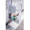 Accessories - Classic base unit towel pull-out, 150mm wide, silver