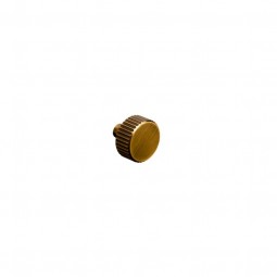 Arden, Fluted knob, central hole centre, Antique Bronze