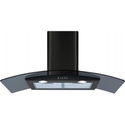 Curved Glass Extractor 90cm