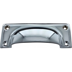 Amersham Brass 98mm Front Fix Cup Handle