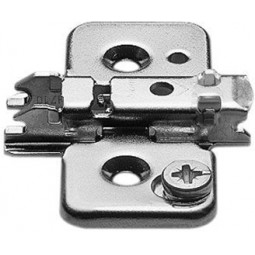 Blum 0mm Cruciform Mounting Plates - Chipboard Screw Fixing