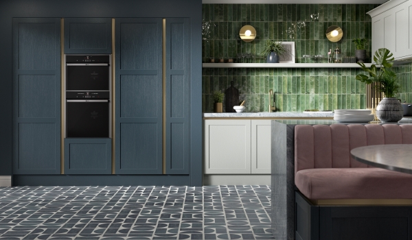 Crathorne Handleless - Second Nature Hartforth Blue - Second Nature