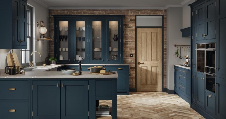 Clarendon (in-frame) Second Nature Hartforth Blue - Second Nature